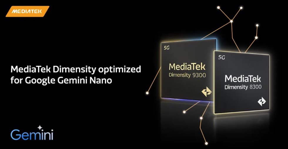 Chips de MediaTek con Gemini Nano