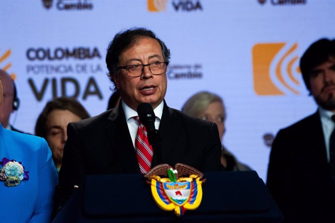 El presidente de Colmbia, Gustavo Petro.