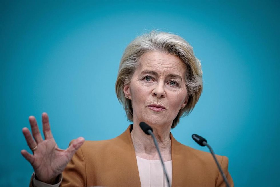 La presidenta de la Comisión Europea, Ursula von der Leyen.