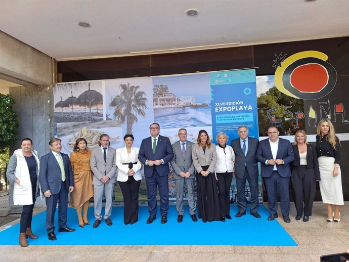 Inauguración de Expoplaya en Torremolinos (Málaga)