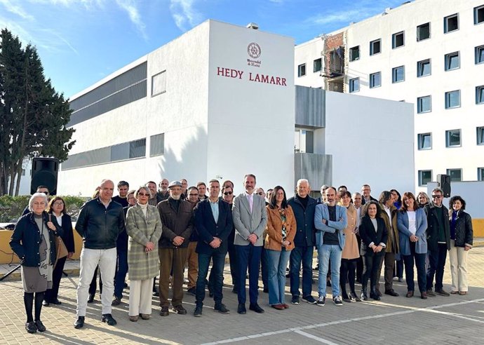 Apertura del edificio Hedy Lamarr de la Universidad de Huelva.