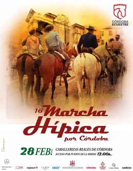 Cartel de la Marcha Hípica 'Córdoba a Caballo'.