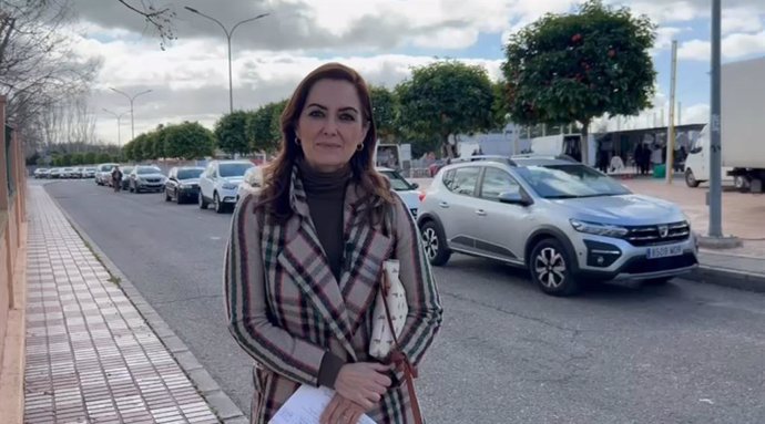La portavoz de Vox en la Diputación de Córdoba, Yolanda Almagro.
