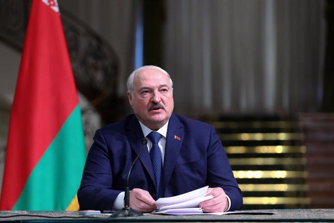 Archivo - El presidente de Bielorrusia, Alexander Lukashenko