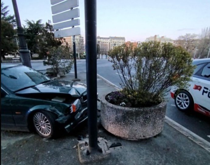 Imagen del incidente en León