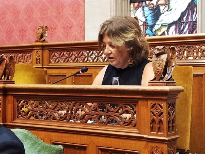 Archivo - La ex alcaldesa de Petra, Catalina Mas
