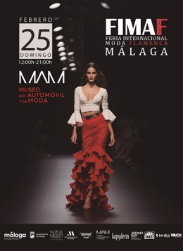 Carte de la Feria Internacional de Moda Flamenca de Málaga (Fimaf).
