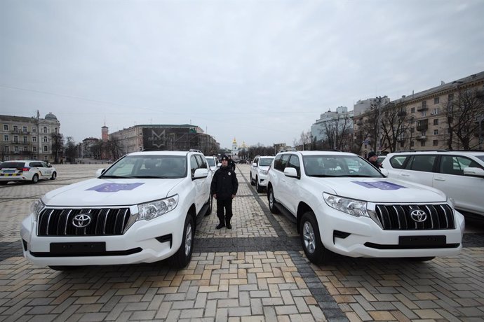 Vehicles donats per la Unió Europea a Ucraïna