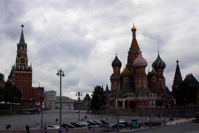 Archivo - Vista general de la plaza Roja, en Moscú