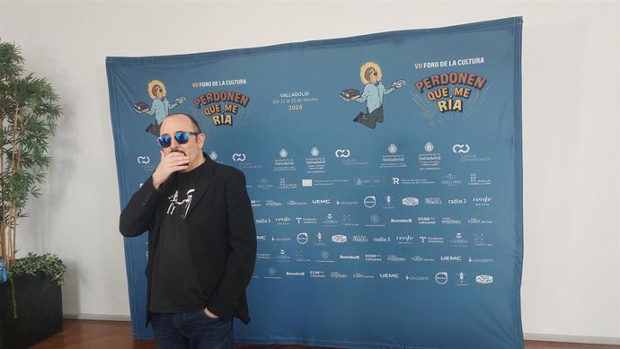 El actor Carlos Areces que participa en el VII Foro de la Cultura.