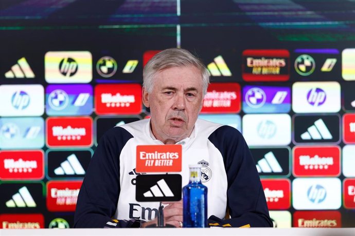 Carlo Ancelotti, entrenador del Real Madrid