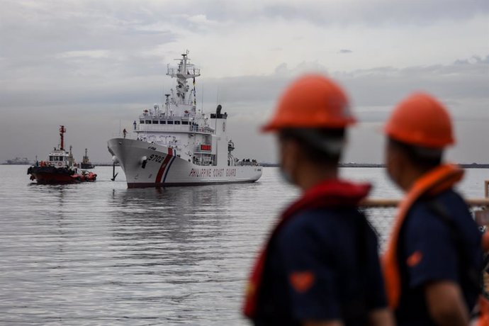 Un vaixell de la Guàrdia Costanera de Filipines