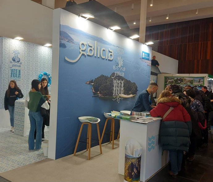 Turismo de Galicia en Pampolna en la feria Navartur.