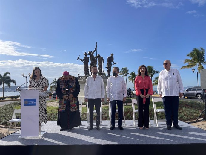 La conselleira de Medio Ambiente, Territorio e Vivenda en funciones, Ángeles Vázquez, en Panamá