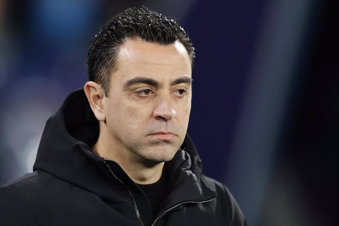 Xavi Hernández, entrenador del FC Barcelona.