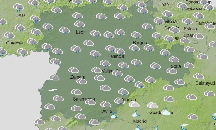 Previsión del tiempo de este domingo de la Aemet