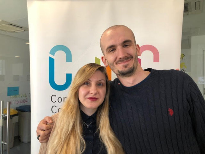 El Consejo de la Juventud Comarcal de Calahorra da la bienvenida a dos nuevos voluntarios europeos