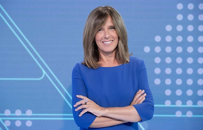 Archivo - La presentadora de informativos de TVE Ana Blanco h