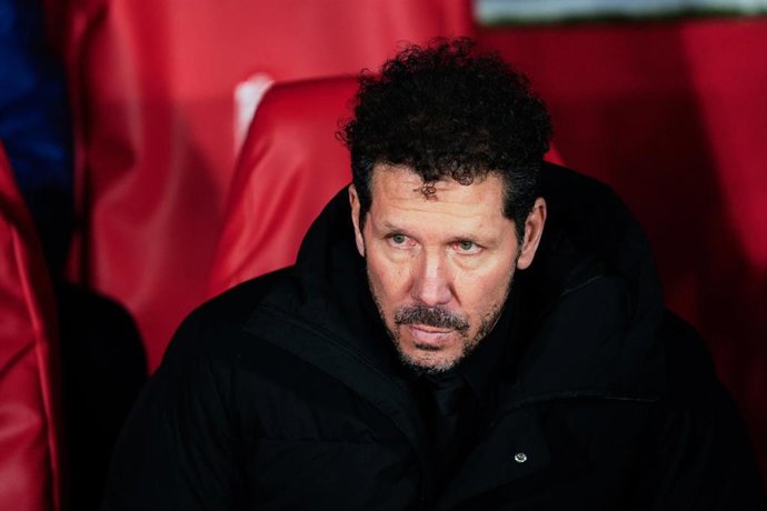 Archivo - Diego Pablo 'Cholo' Simeone