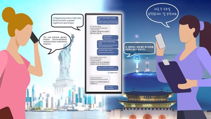 Live Translatees una nueva función de Galaxy AI