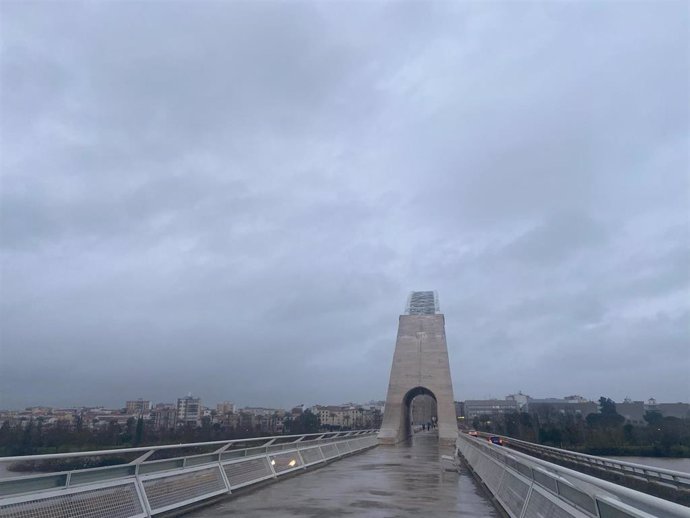 Día de lluvia en Mérida. Imagen de archivo