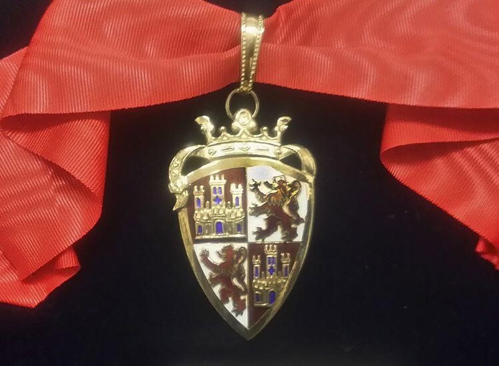 Imagen de archivo de la medalla de las Cortes de Castilla y León