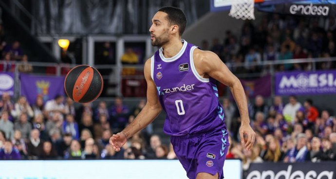 El escolta neerlandés Yannick Franke con el Zunder Palencia