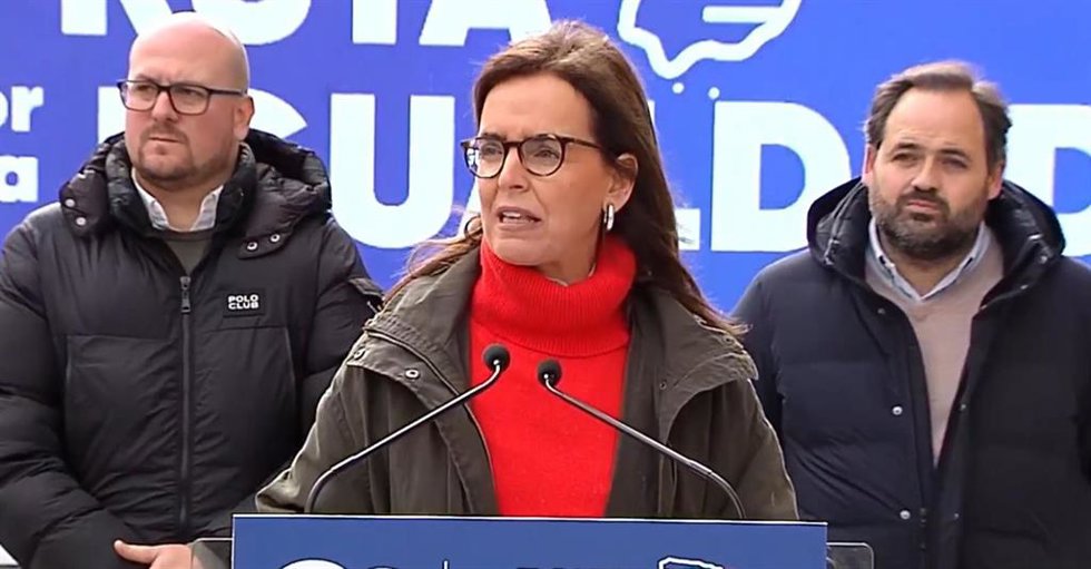 La vicesecretaria de Organización del Partido Popular, Carmen Fúnez.
