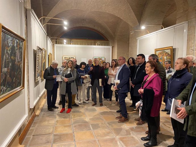 La exposición sobre Zabaleta ha acogido ya a casi 500 personas en el Palacio Provincial de la Diputación de Jaén.