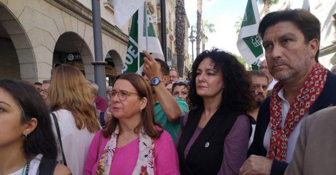 La secretaria de Sanidad de la Ejecutiva Provincial del PSOE de Huelva, Lourdes Martín, en una imagen de archivo.