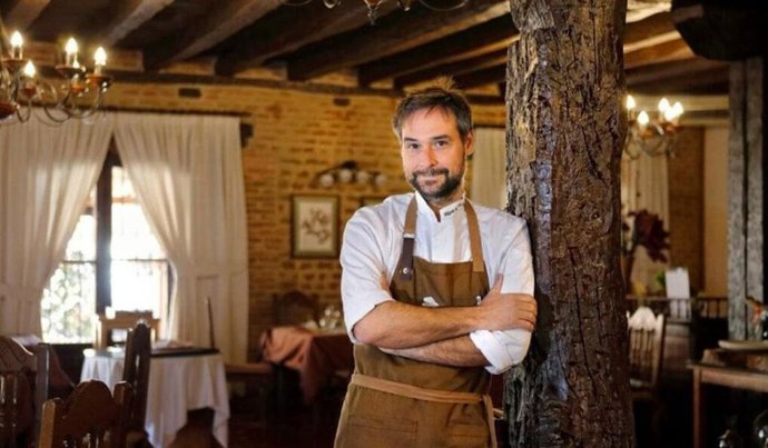 Miguel Ángel de la Cruz, del restaurante La Botica, de Matapozuelos (Valladolid).