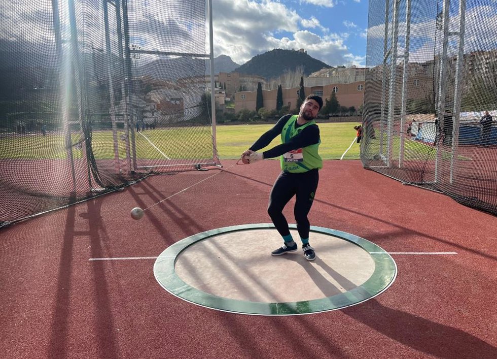 Jaén acoge, después de cinco años, el Campeonato de España de Lanzamientos Largos de Invierno.