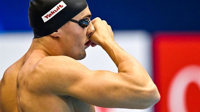 Archivo - Sergio de Celis pone el broche en Sabadell con el récord de España de 100 libre