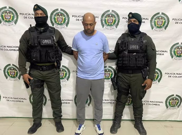 Detención del narcotraficante Ferney de Jesús Cardona Bello, alias 'Soya'