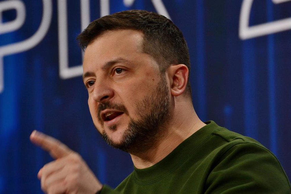El presidente de Ucrania, Volodimir Zelenski