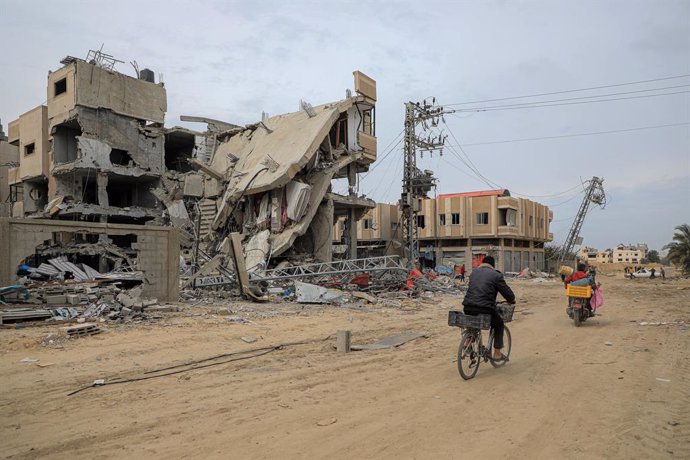 Edificis destruïts a la Franja de Gaza