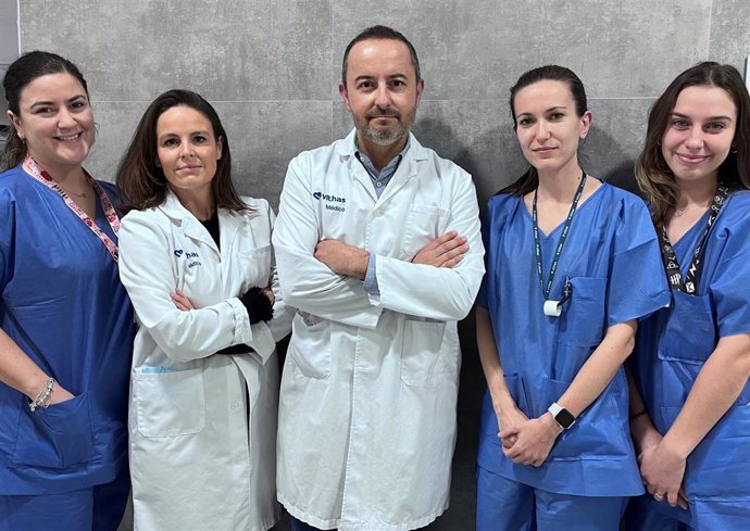 Miembros del equipo de Onco-Alergia el Hospital Vithas Xanit Internacional