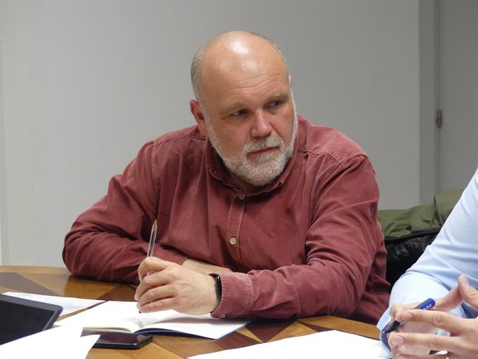 El portavoz de IU-Podemos en el Ayuntamiento de Toledo, Txema Fernández.