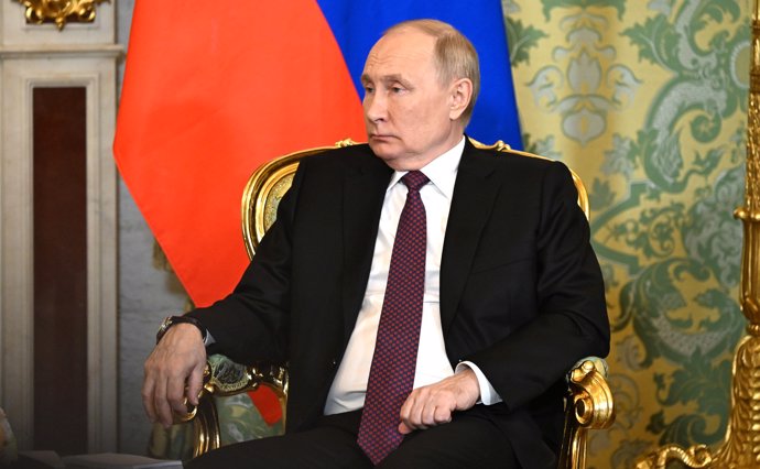 Archivo - Imagen de archivo del presidente ruso, Vladimir Putin.