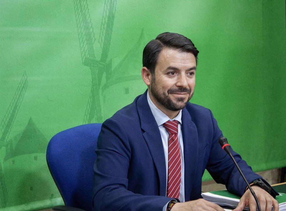 El portavoz de Vox en las Cortes de C-LM, Iván Sánchez.