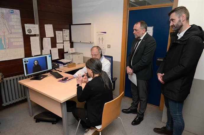 Presentación del nuevo servicio para la atención de personas sordas en urgencias sanitarias