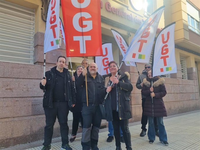 FeSMC UGT La Rioja confirma la "participación mayoritaria" del sector financiero en el paro de este lunes