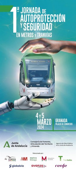 Granada acoge las primeras Jornadas de Autoprotección y Seguridad en metros y tranvías.