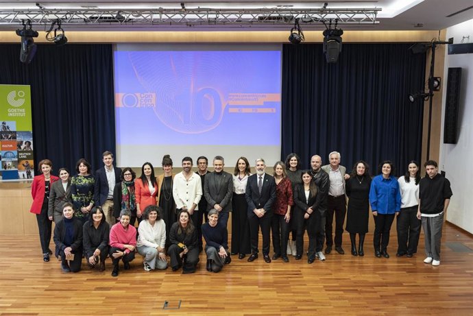 Acto de Concéntrico 10 celebrado esta mañana en Goethe Institut en Madrid