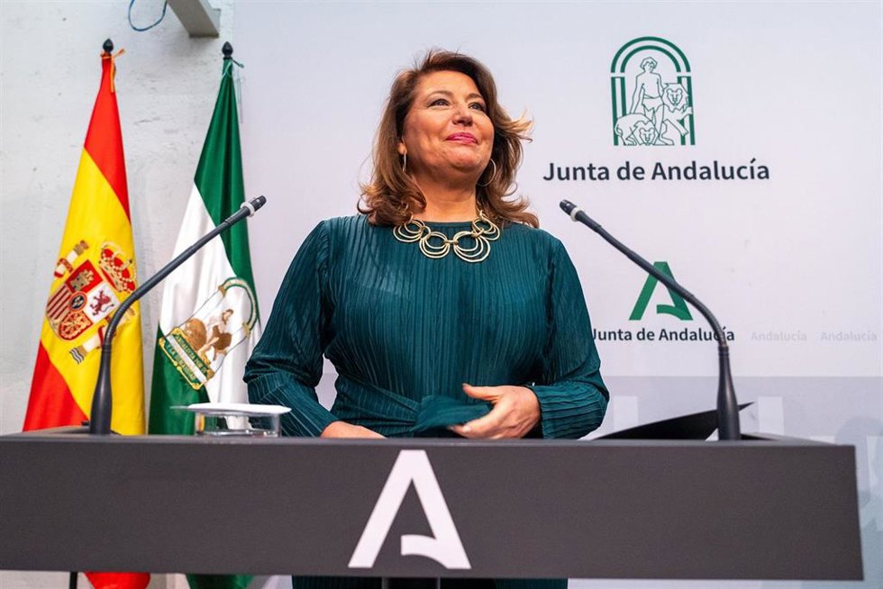 La consejera de Agricultura, Pesca, Agua y Desarrollo Rural, Carmen Crespo, archivo 