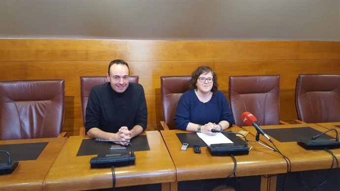 Archivo - José Ramón Blanco y Verónica Ordóñez 