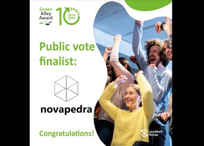Archivo - La startup española Novapedra gana la votación del público de la X edición del premio europeo 'Green Alley Award', que galardona con 25.000 euros en cada edición la idea de negocio más sostenible en el ámbito de la economía circular.