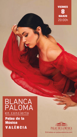 Blanca Paloma al Palau de la Música de Valncia