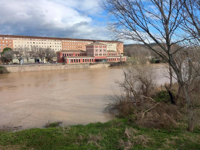 El río Ebro lleva un importante aumento de caudal