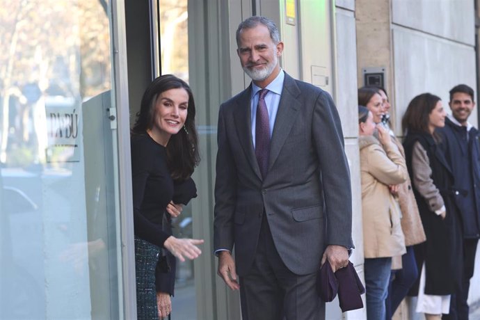 Archivo - El Rey Felipe y la Reina Letizia